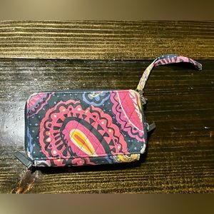 Vera Bradley Petal Paisley Wristlet & Wallet